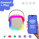 Karaoke Machine with 2 Microphones Bluetooth Speaker 5