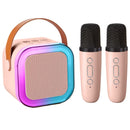 Karaoke Machine with 2 Microphones Bluetooth Speaker 1