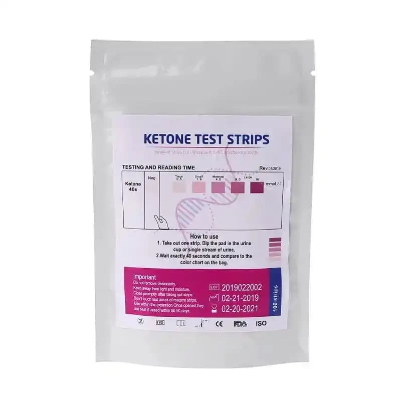 Ketone Test Strips URS-1K (x 100)