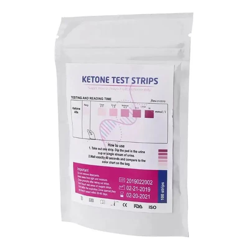 Ketone Test Strips URS-1K (x 100)