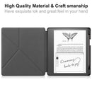 Kindle Scribe Case Origami PU leather Case [Teal] 10
