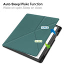 Kindle Scribe Case Origami PU leather Case [Teal] 8