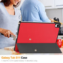 KST Tri-fold PU Leather Case for Samsung Galaxy Tab S11