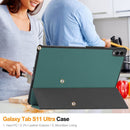 KST Tri-fold PU Leather Case for Samsung Galaxy Tab S11