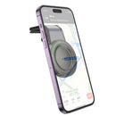 L-Shape Air Vent Magnetic Phone Holder w/ Ring Magnet 4