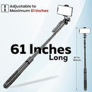 L16 Selfie Stick with remote & stand Electronics Accessories