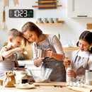 Large Digital Wall Clock 8