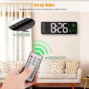 Large Digital Wall Clock 6