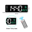 Large Digital Wall Clock 2