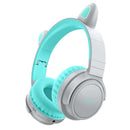 Led Cat Ear Wireless Bluetooth 5.0 Headphones Headset