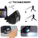 LED Head Torch Fishing Headlight Headlamp Motion Sensor 4