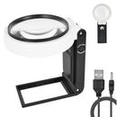 LED Illuminated Magnifier Magnifying Glass 6X 25X