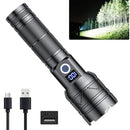 LED Torch Flashlight Light Rechargeable Camping Outdoor 2