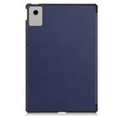KST Tri-fold PU Leather Case for Lenovo Idea Tab Plus (12.1-inch, 2025, TB361FU)[Navy]