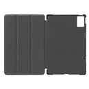 KST Tri-fold PU Leather Case for Lenovo Idea Tab Plus (12.1-inch, 2025, TB361FU) [Red]