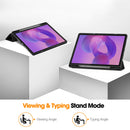 Lenovo Idea Tab Plus 12.1 2025 TB361FU Tri Fold Pen Holder Case [Black]