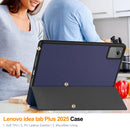 Lenovo Idea Tab Plus 12.1 2025 TB361FU Tri Fold Pen Holder Case [Navy]