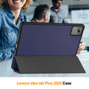 Lenovo Idea Tab Plus 12.1 2025 TB361FU Tri Fold Pen Holder Case [Navy]