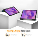Lenovo Idea Tab Plus 12.1 2025 TB361FU Tri Fold Pen Holder Case [Teal]