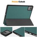 Lenovo Idea Tab Plus 12.1 2025 TB361FU Tri Fold Pen Holder Case [Teal]