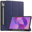 Lenovo Idea Tab Pro 12.7 TB373FU X620 Tri Fold Pen Holder Case [Navy]