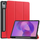 Lenovo Idea Tab Pro 12.7 TB373FU X620 Tri Fold Pen Holder Case [Red]