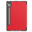 Lenovo Idea Tab Pro 12.7 TB373FU X620 Tri Fold Pen Holder Case [Red]