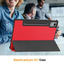 Lenovo Idea Tab Pro 12.7’’ Tri Fold PU Leather Case [Red] 10