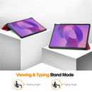 Lenovo Idea Tab Pro 12.7’’ Tri Fold PU Leather Case [Red] 3
