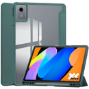 Smart Acrylic Tri-Fold Case with Pen Slot for Lenovo Idea Tab 11 (11-inch 2025) [Teal]
