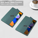 Smart Acrylic Tri-Fold Case with Pen Slot for Lenovo Idea Tab 11 (11-inch 2025) [Teal]