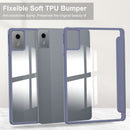 Smart Acrylic Tri-Fold Case with Pen Slot for Lenovo Idea Tab 11 (11-inch 2025) [Lavender]