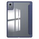 Smart Acrylic Tri-Fold Case with Pen Slot for Lenovo Idea Tab 11 (11-inch 2025) [Navy]