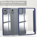 Smart Acrylic Tri-Fold Case with Pen Slot for Lenovo Idea Tab 11 (11-inch 2025) [Navy]