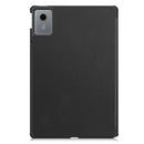 KST Tri-fold PU Leather Case for Lenovo Idea Tab 11 (11-inch, 2025, TB336FU) [Black]