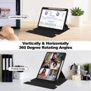 360° Rotating Keyboard Case for Lenovo Tab M11 TB330FU – Detachable Keyboard with Pencil Holder  [Black]