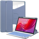 360° Rotating Keyboard Case for Lenovo Tab M11 TB330FU – Detachable Keyboard with Pencil Holder [Lavender]