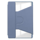 Rotating Acrylic Back PU Leather Case for Lenovo Tab M11 TB330FU with Pencil Holder [Lavender]