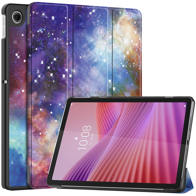 Lenovo Tab 10.1" 2025 TB311 Designer Tri-Fold Case (Galaxy)