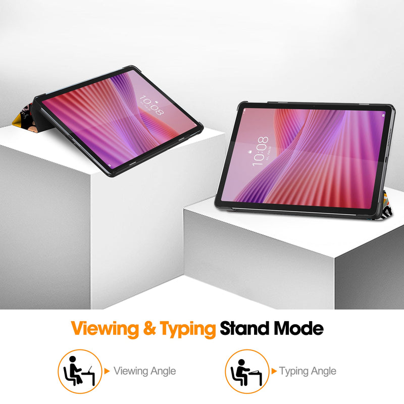 Lenovo Tab 10.1" 2025 TB311 Designer Tri-Fold Case (Graffiti)
