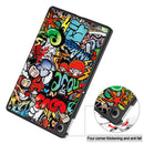 Lenovo Tab 10.1" 2025 TB311 Designer Tri-Fold Case (Graffiti)