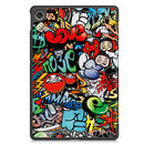 Lenovo Tab 10.1" 2025 TB311 Designer Tri-Fold Case (Graffiti)