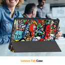 Lenovo Tab 10.1" 2025 TB311 Designer Tri-Fold Case (Graffiti)
