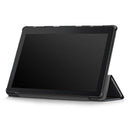 Lenovo Tab E10 TB-X104F Tri-Fold PU Case [Black] 5