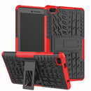 Lenovo Tab E7 TB-7104 Heavy Duty Rugged Case [Red] 1