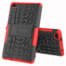 Lenovo Tab E7 TB-7104 Heavy Duty Rugged Case [Red] 2