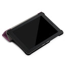 Lenovo Tab E7 TB-7104 Tri-Fold PU Case [Purple] 8