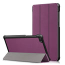 Lenovo Tab E7 TB-7104 Tri-Fold PU Case [Purple] 1