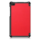 Lenovo Tab E7 TB-7104 Tri-Fold PU Case [Red] 3