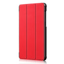 Lenovo Tab E7 TB-7104 Tri-Fold PU Case [Red] 4
